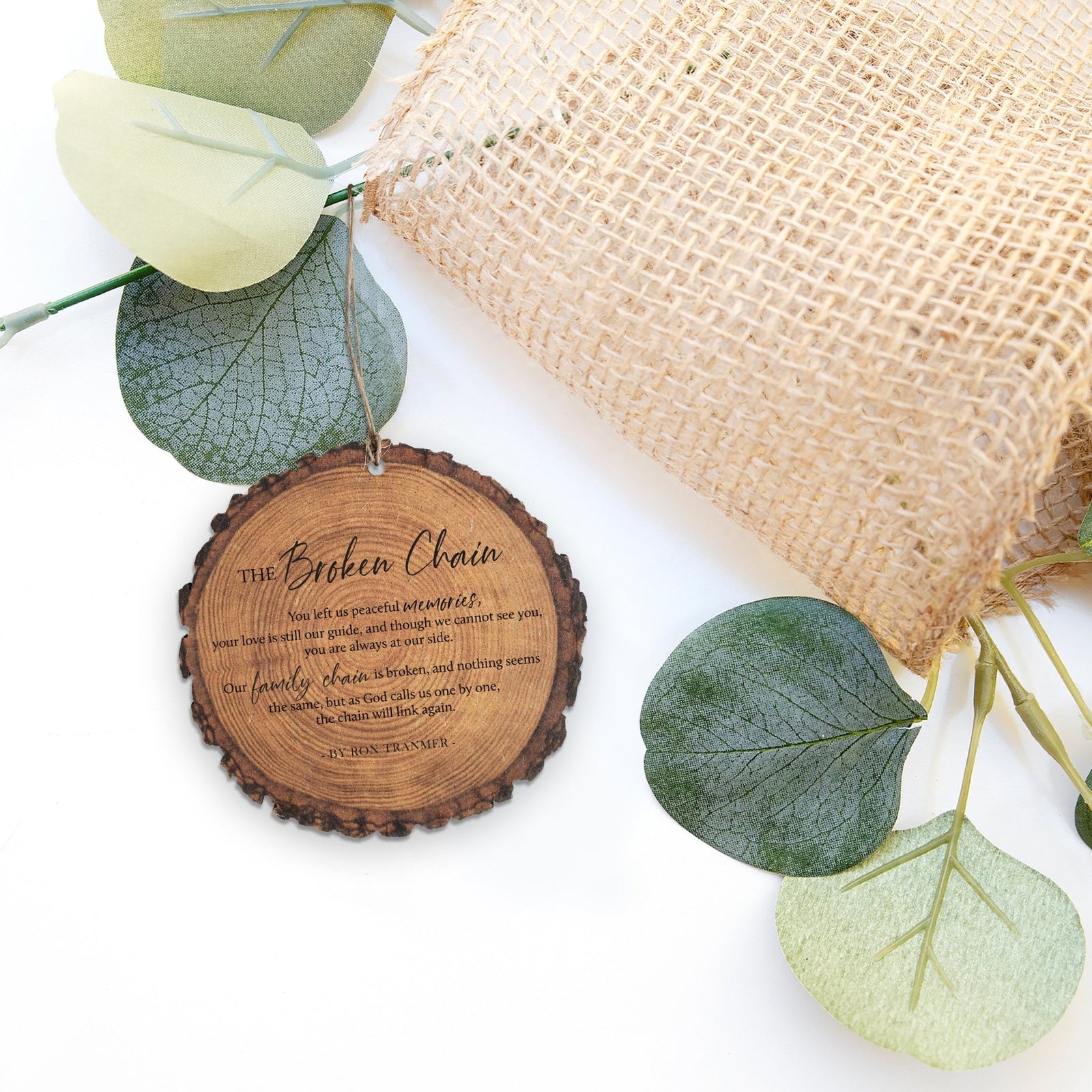 Beautiful memorial decorations: Lifesong Milestones Hanging Bereavement Barky Ornament for Loss of Loved One.