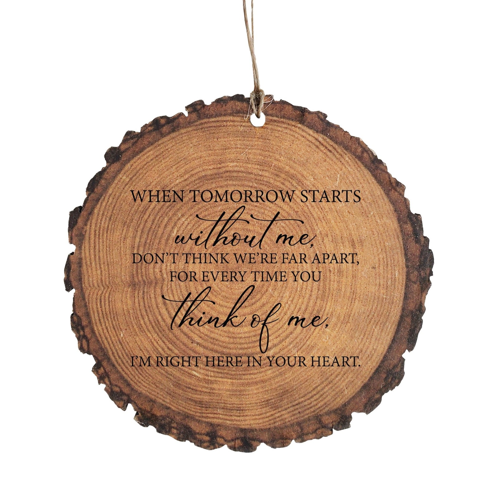 Beautiful memorial decorations: Lifesong Milestones Hanging Bereavement Barky Ornament for Loss of Loved One.