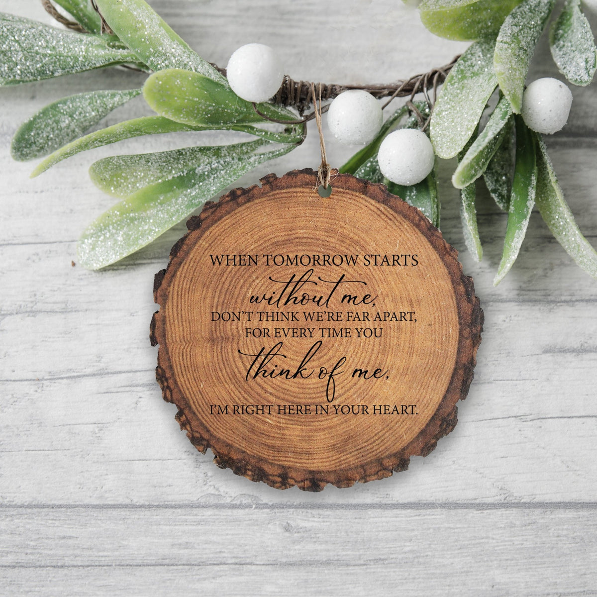 Beautiful memorial decorations: Lifesong Milestones Hanging Bereavement Barky Ornament for Loss of Loved One.