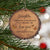 Hanging Memorial Bereavement Barky Ornament for Loss of Loved One - I Carried You - LifeSong Milestones