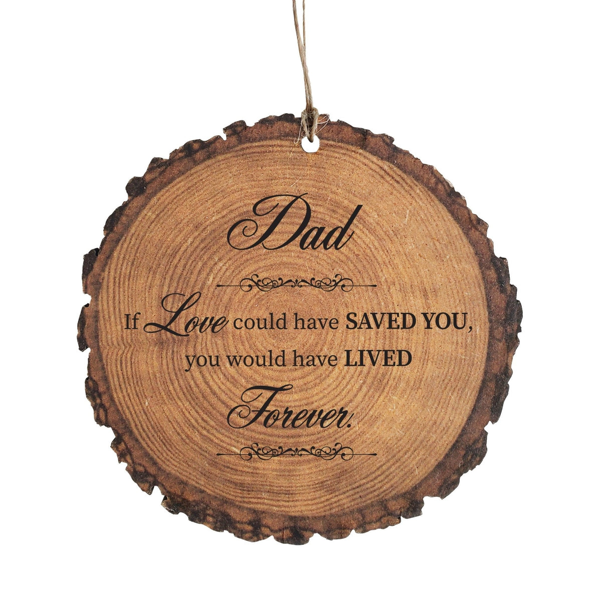 Hanging Memorial Bereavement Barky Ornament for Loss of Loved One - If Love Could - LifeSong Milestones