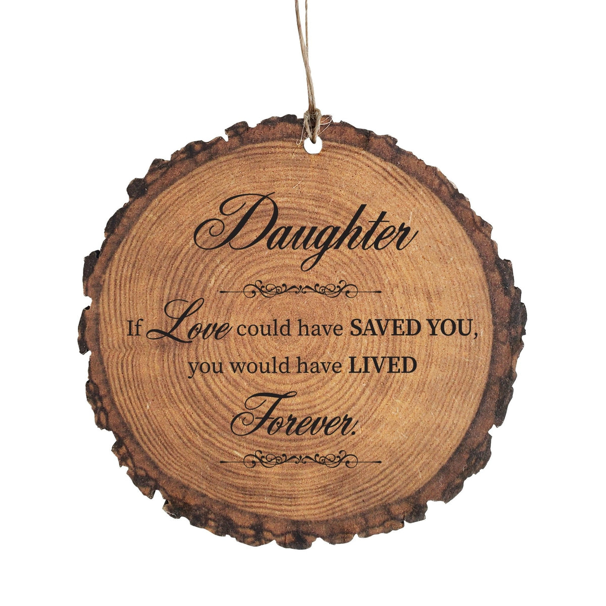 Hanging Memorial Bereavement Barky Ornament for Loss of Loved One - If Love Could - LifeSong Milestones