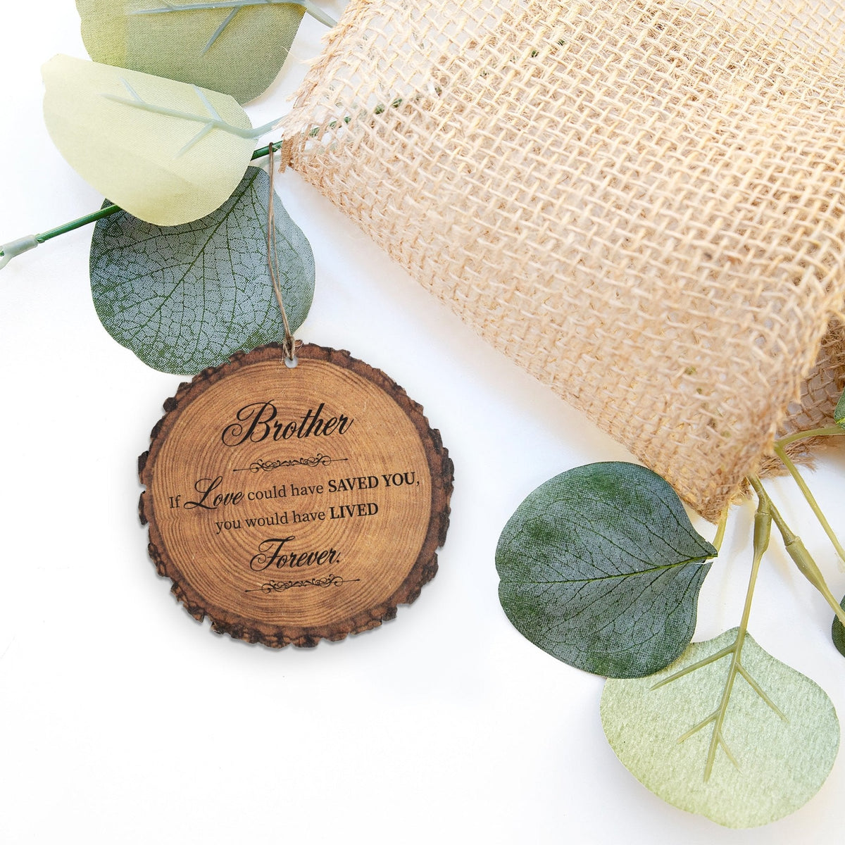 Hanging Memorial Bereavement Barky Ornament for Loss of Loved One - If Love Could - LifeSong Milestones