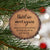 Hanging Memorial Bereavement Barky Ornament for Loss of Loved One - Until We Meet Again - LifeSong Milestones
