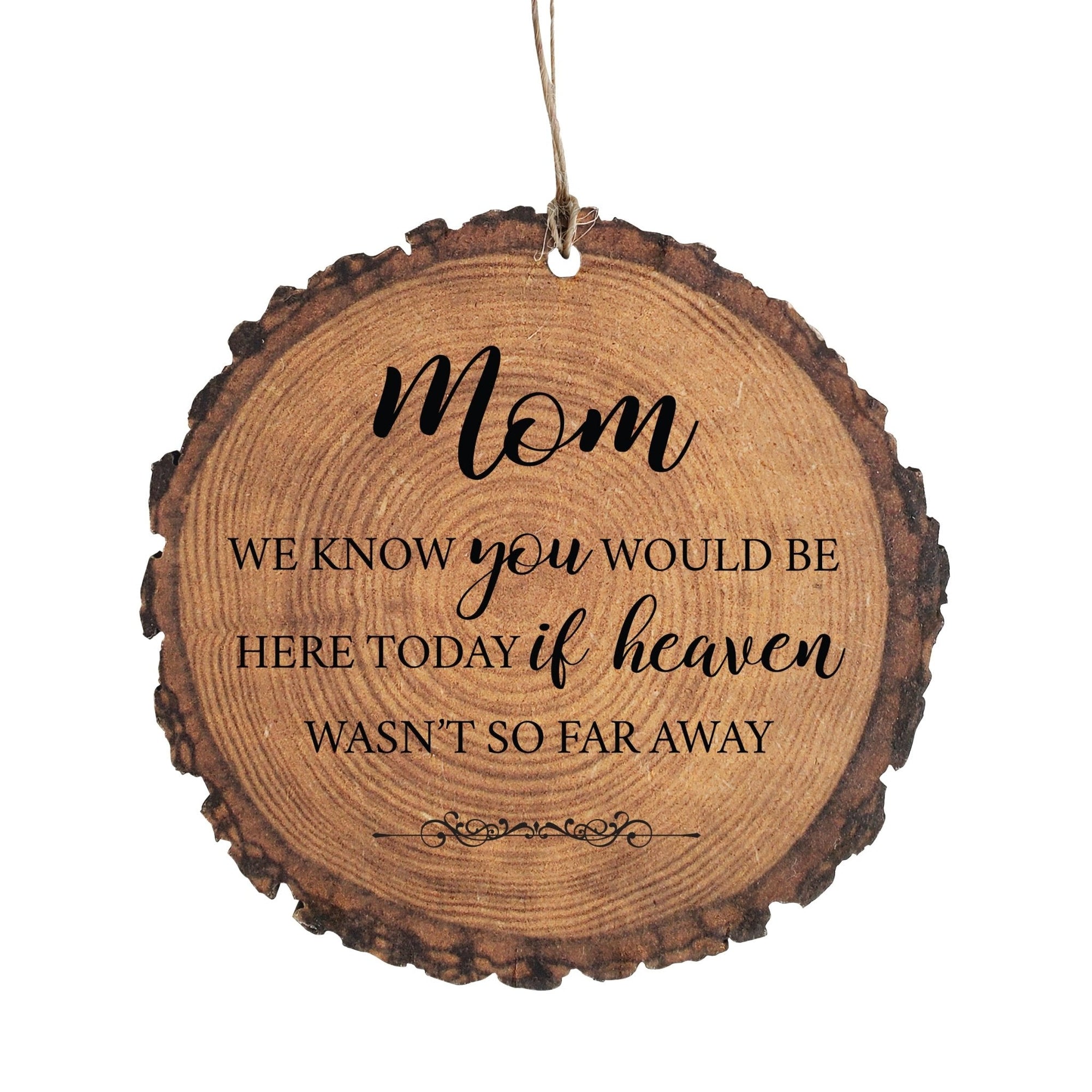 Hanging Memorial Bereavement Barky Ornament for Loss of Loved One - We Know You Would - LifeSong Milestones