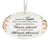 Hanging Memorial Bereavement Ornament for Loss of Loved One - LifeSong Milestones