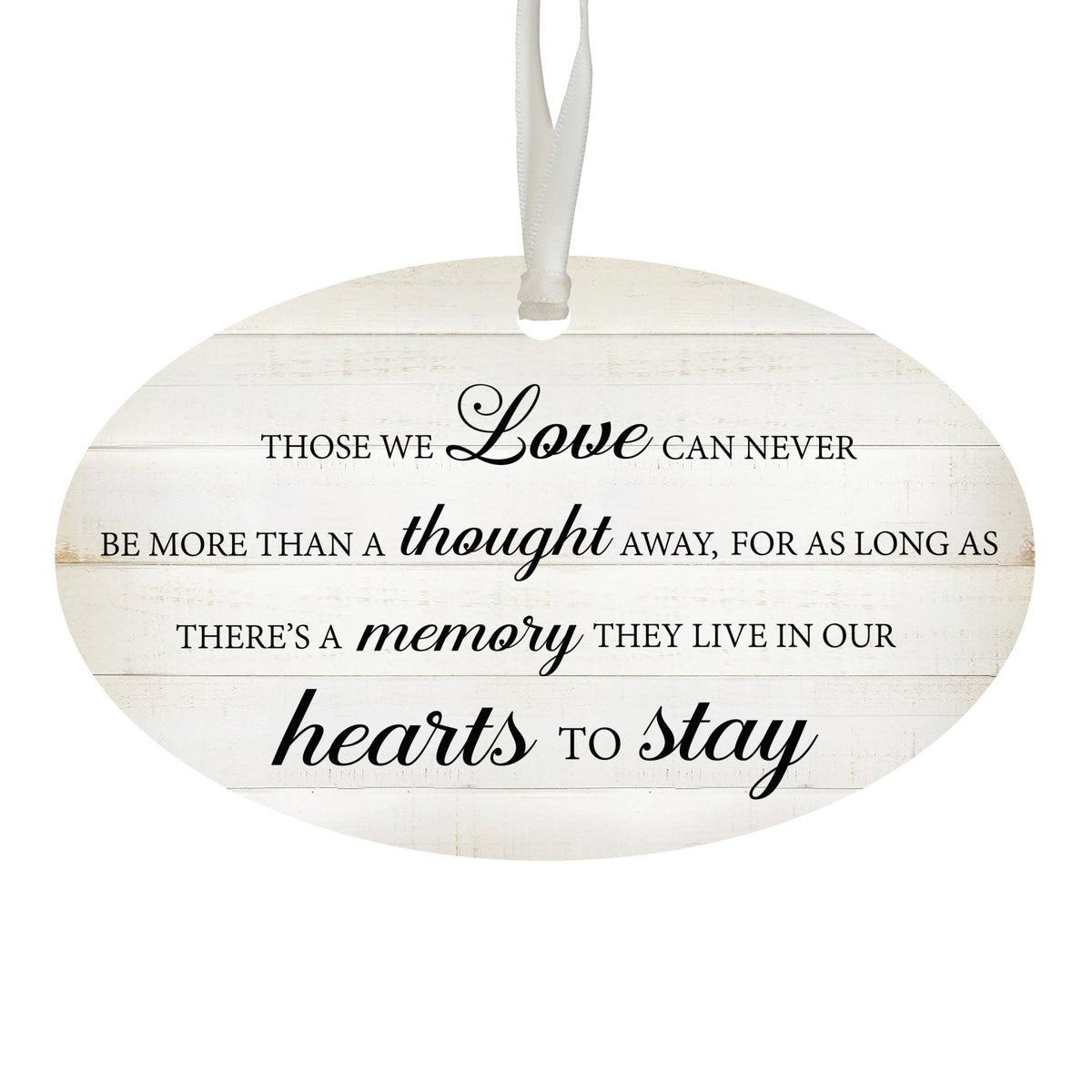 Hanging Memorial Bereavement Ornament for Loss of Loved One - LifeSong Milestones