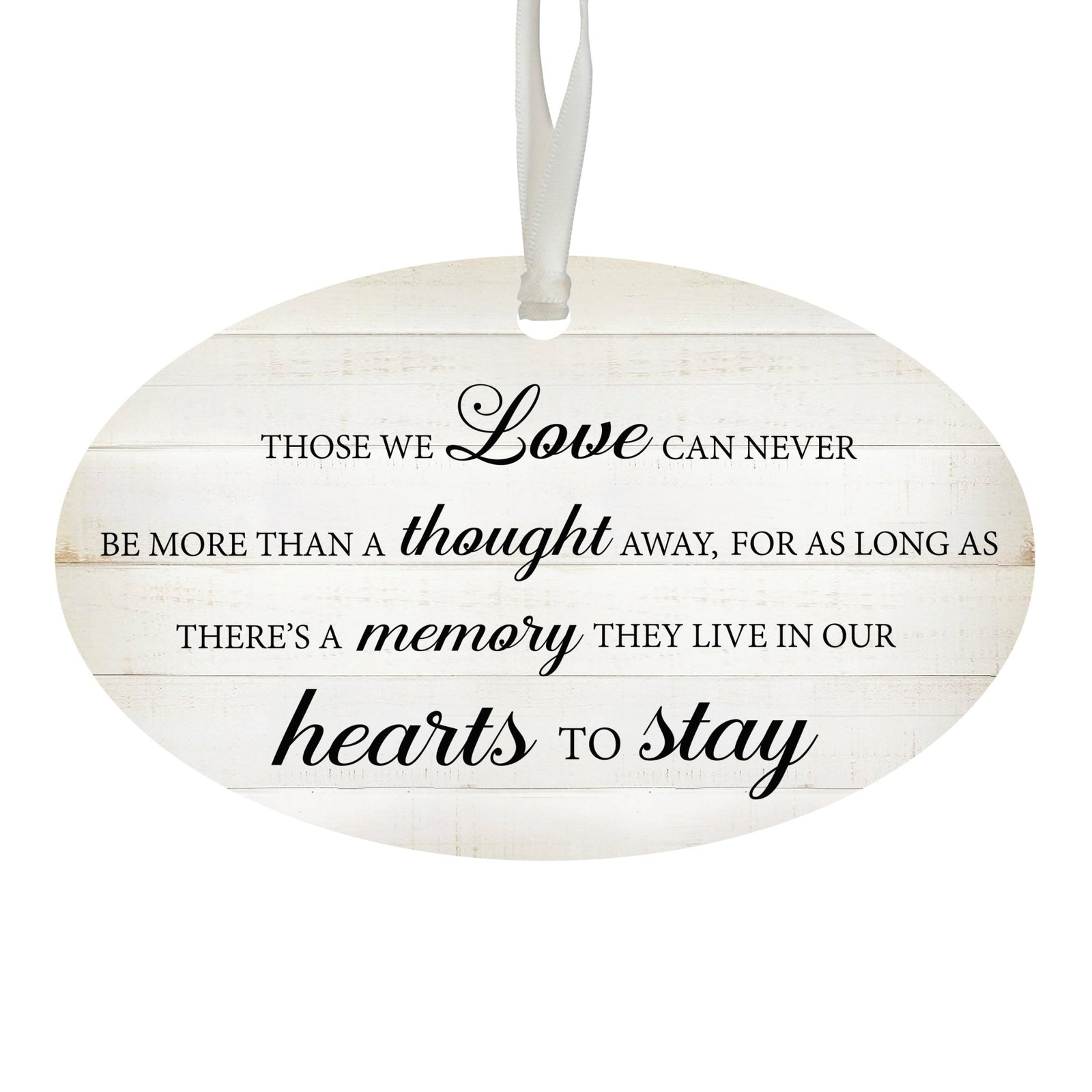 Hanging Memorial Bereavement Ornament for Loss of Loved One - LifeSong Milestones