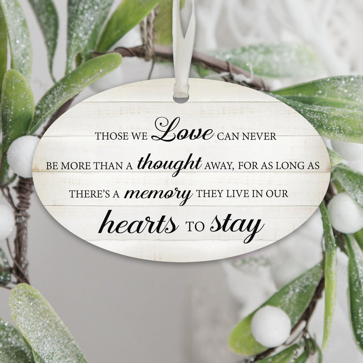 Hanging Memorial Bereavement Ornament for Loss of Loved One - LifeSong Milestones