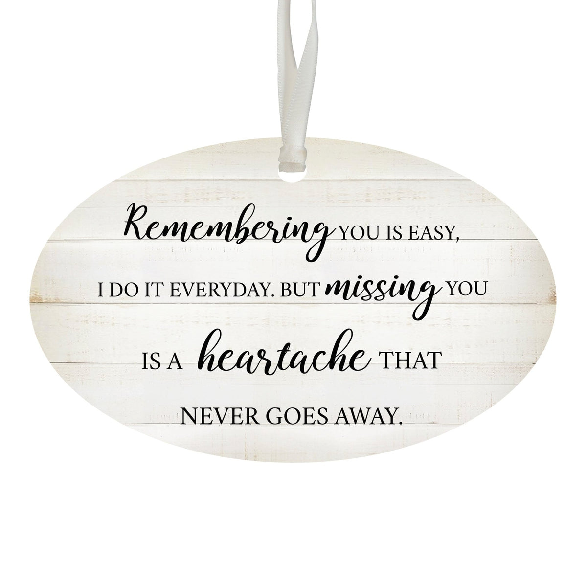 Hanging Memorial Bereavement Ornament for Loss of Loved One - LifeSong Milestones