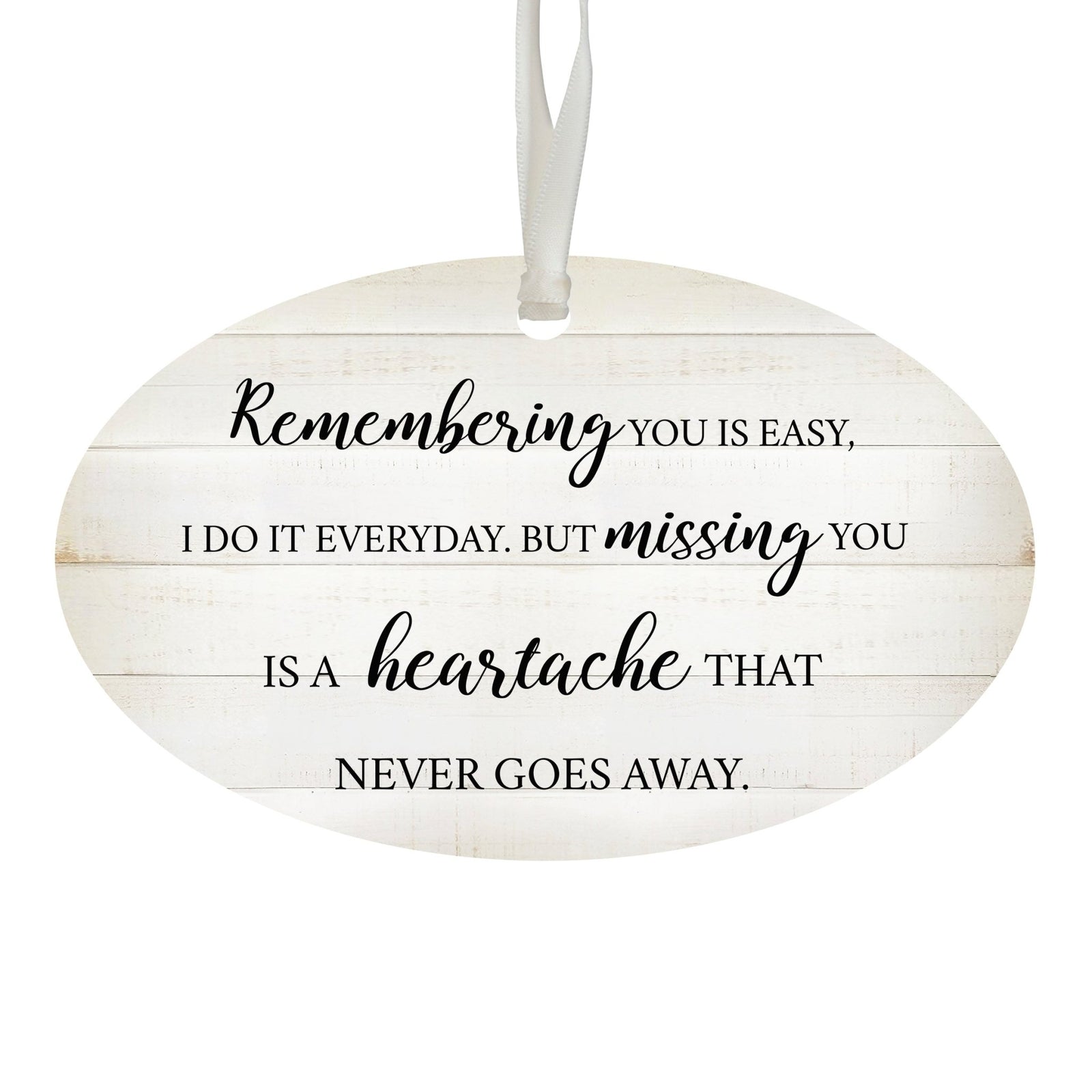 Hanging Memorial Bereavement Ornament for Loss of Loved One - LifeSong Milestones