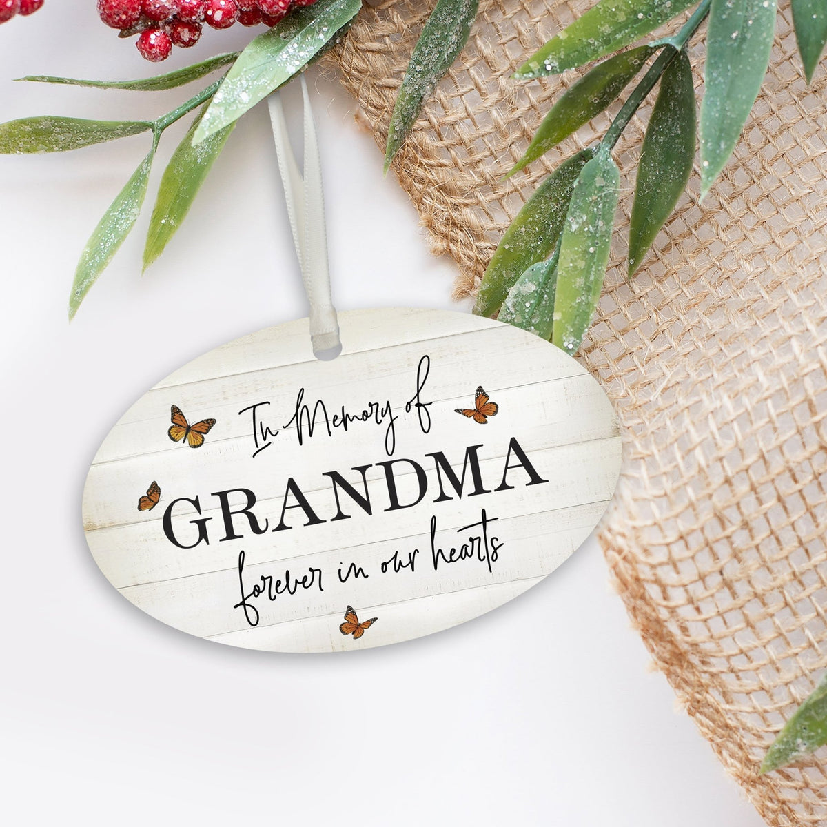 Hanging Memorial Bereavement Ornament for Loss of Loved One - LifeSong Milestones