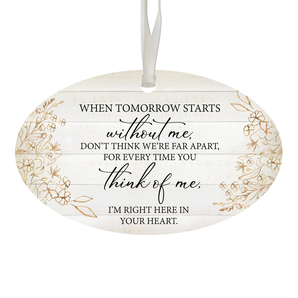 Hanging Memorial Bereavement Ornament for Loss of Loved One - LifeSong Milestones
