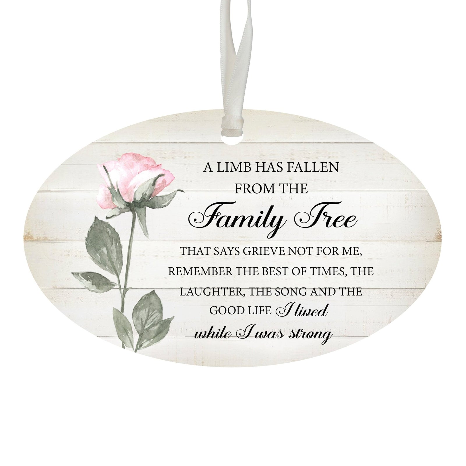 Hanging Memorial Bereavement Ornament for Loss of Loved One - LifeSong Milestones