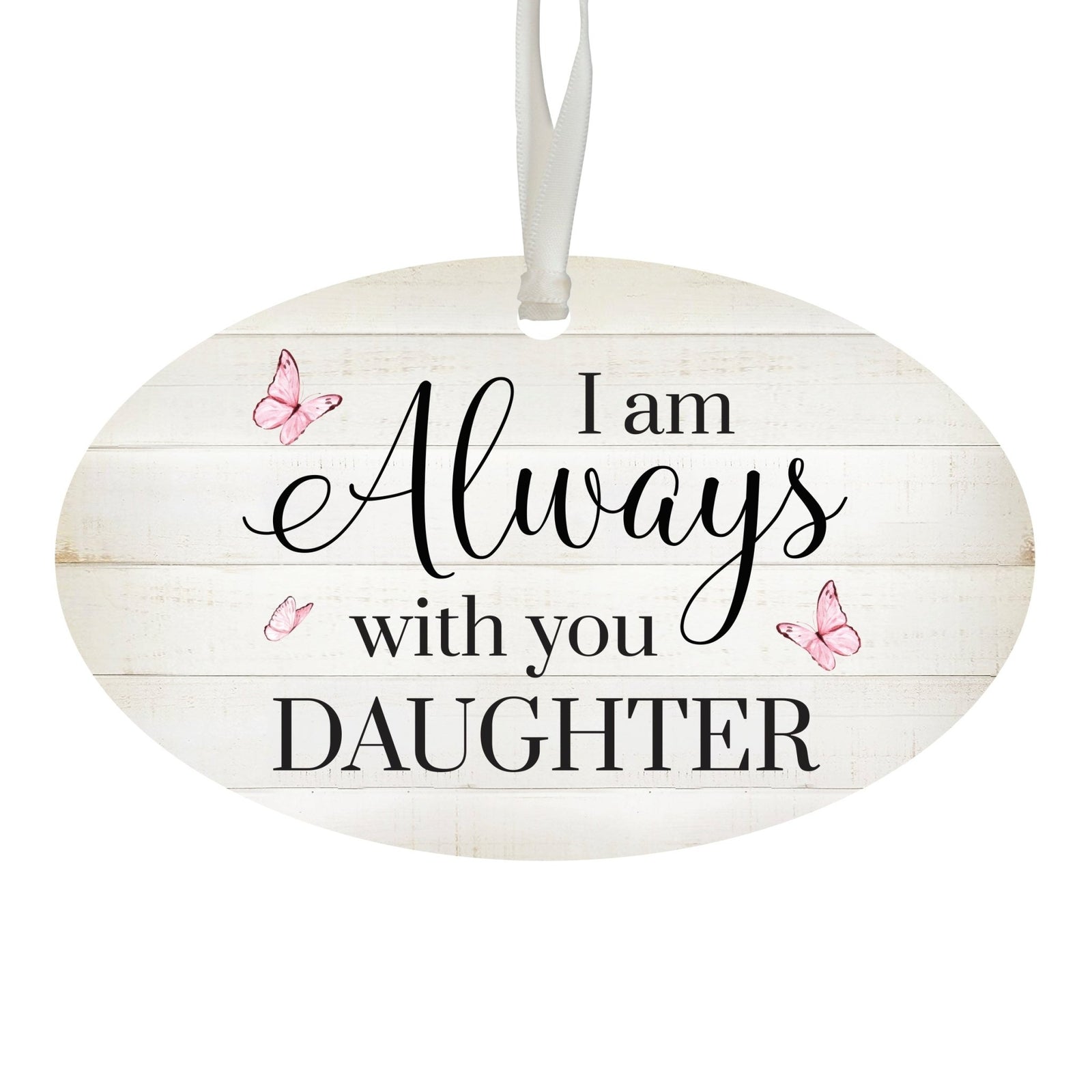 Hanging Memorial Bereavement Ornament for Loss of Loved One - I Am Always With You - LifeSong Milestones