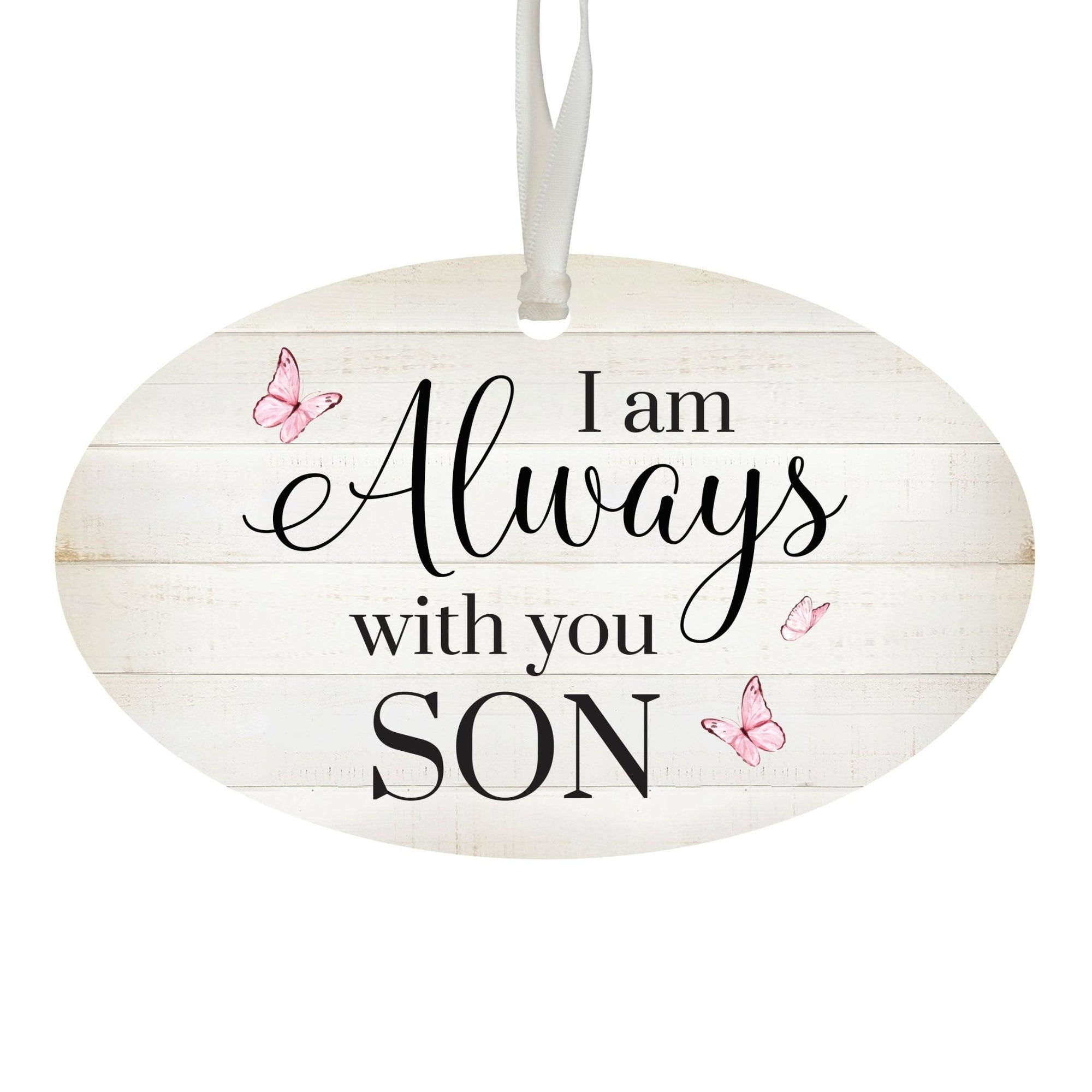 Hanging Memorial Bereavement Ornament for Loss of Loved One - I Am Always With You - LifeSong Milestones