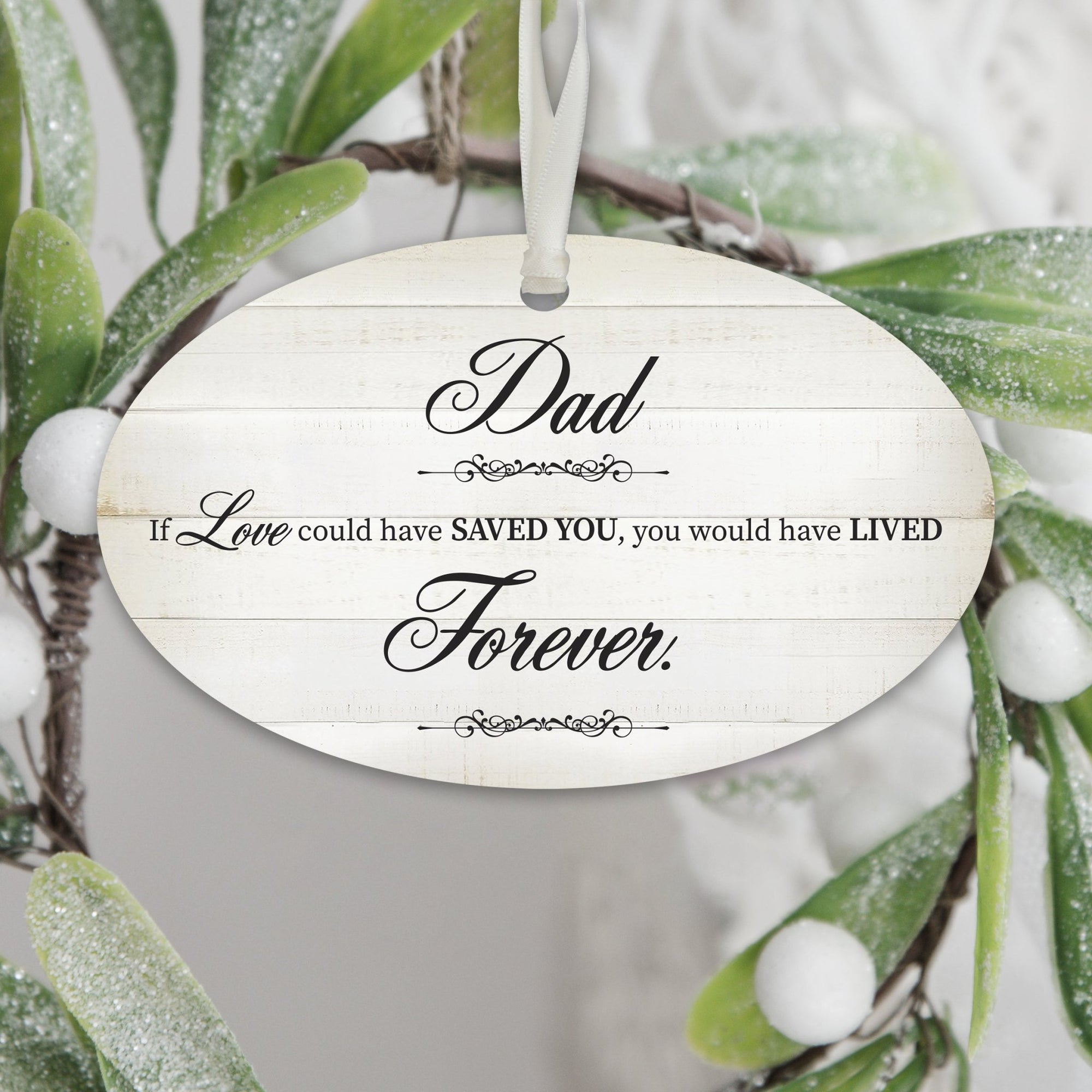 Hanging Memorial Bereavement Ornament for Loss of Loved One - If Love Could - LifeSong Milestones