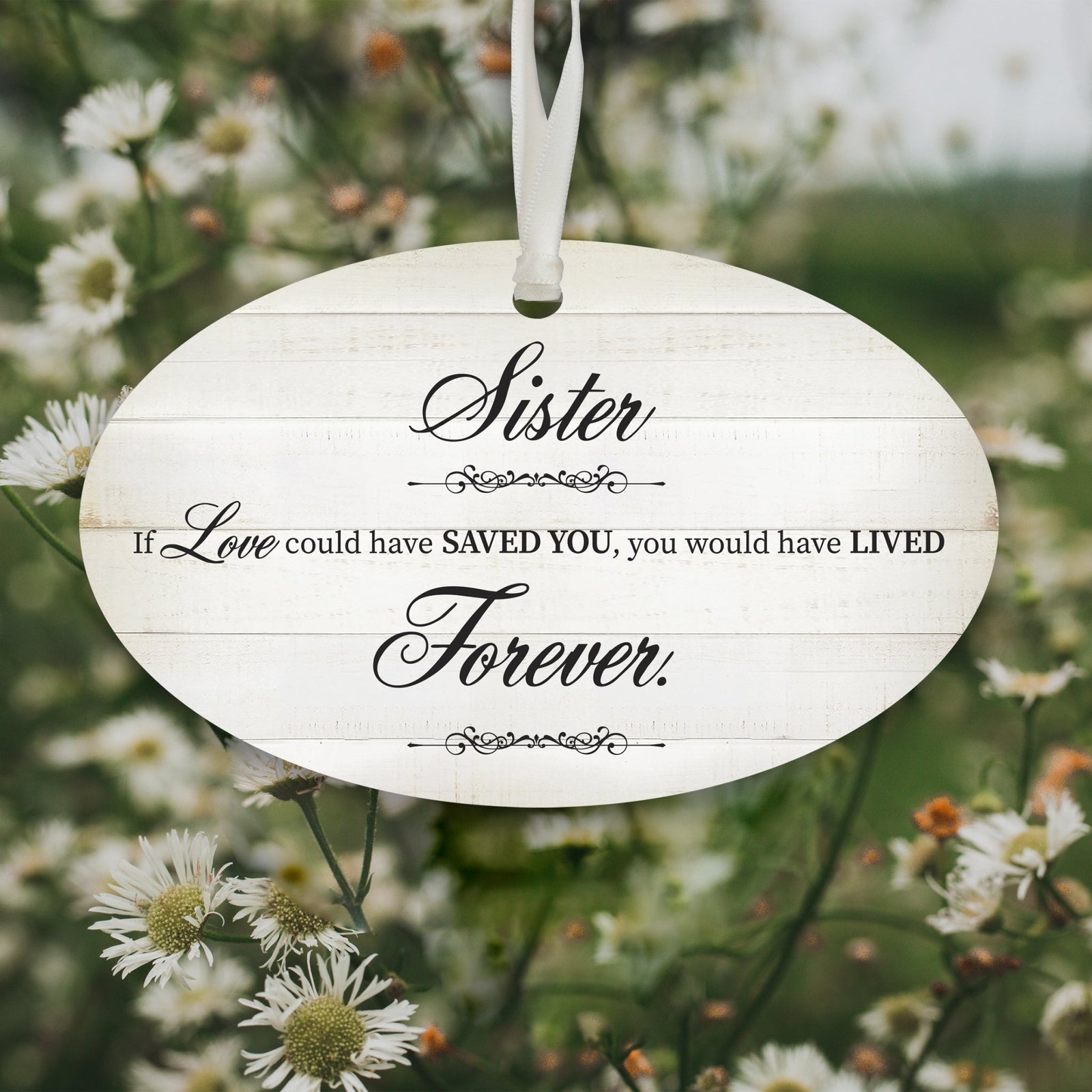 Hanging Memorial Bereavement Ornament for Loss of Loved One - If Love Could - LifeSong Milestones