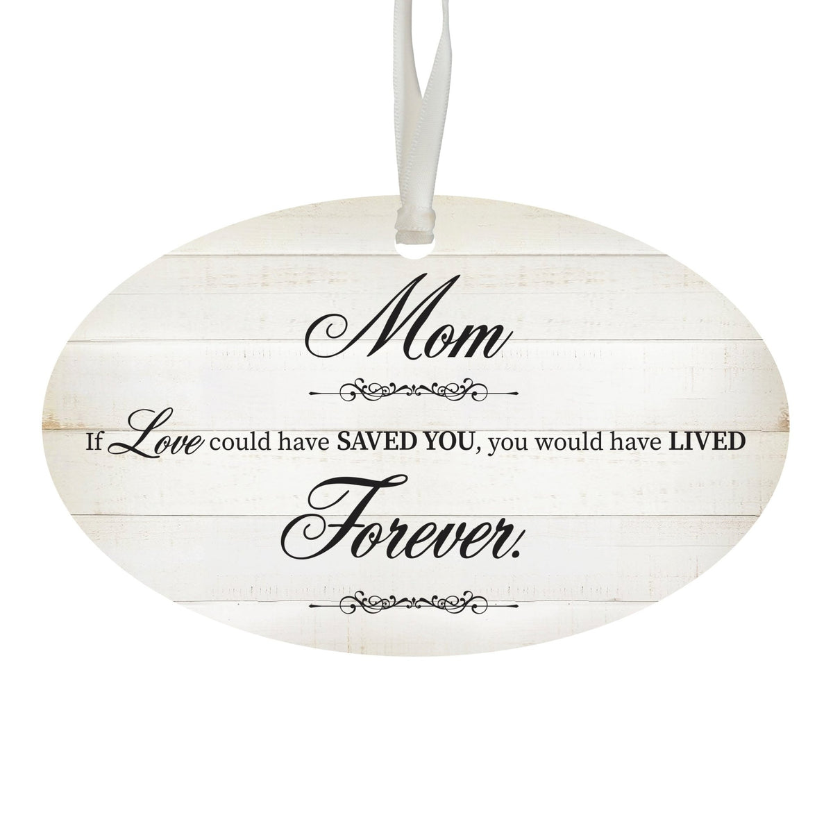 Hanging Memorial Bereavement Ornament for Loss of Loved One - If Love Could - LifeSong Milestones