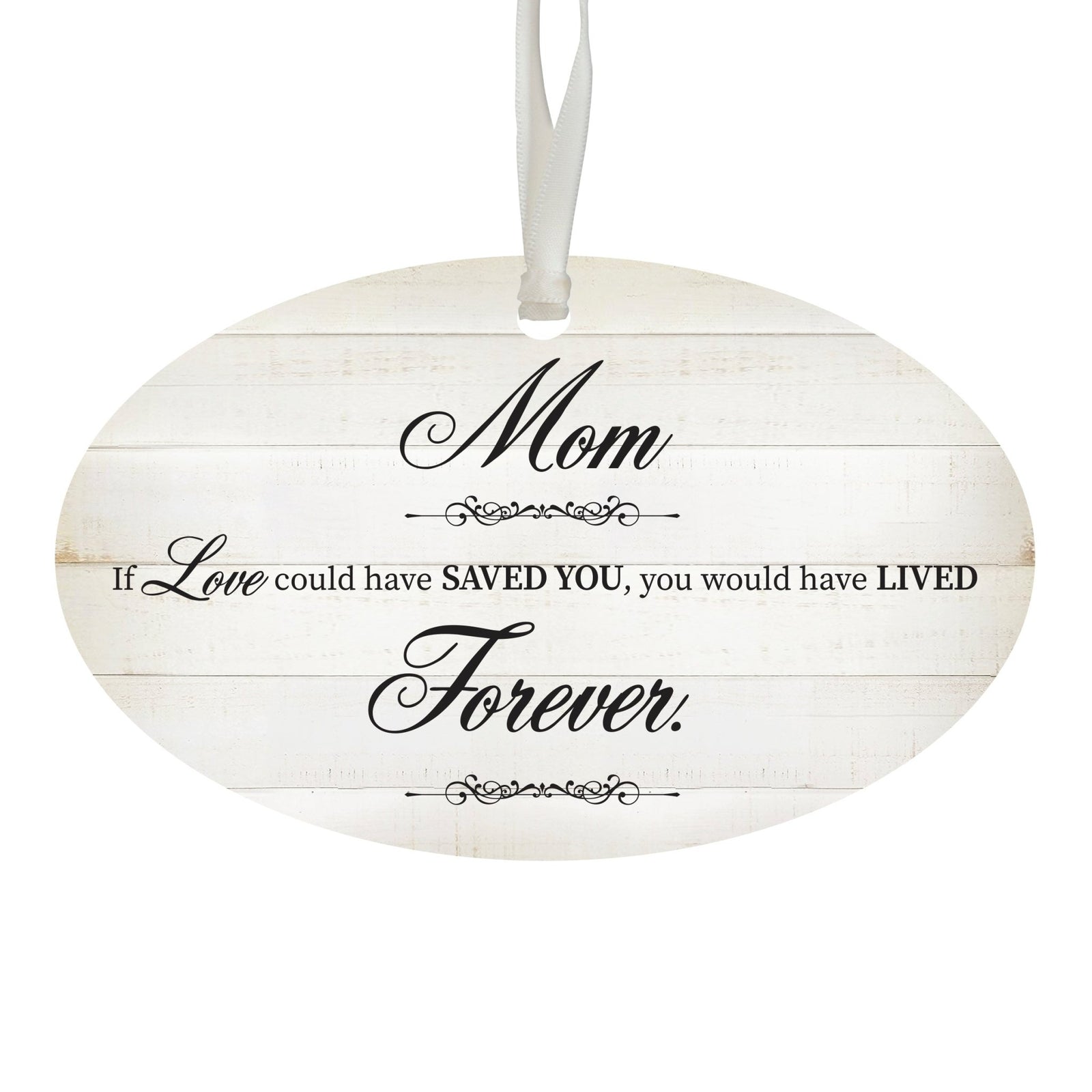 Hanging Memorial Bereavement Ornament for Loss of Loved One - If Love Could - LifeSong Milestones