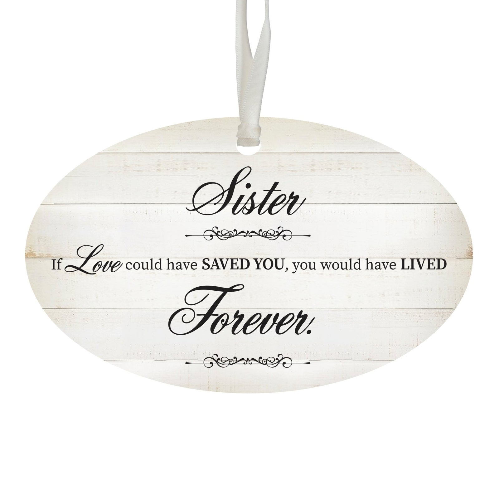 Hanging Memorial Bereavement Ornament for Loss of Loved One - If Love Could - LifeSong Milestones