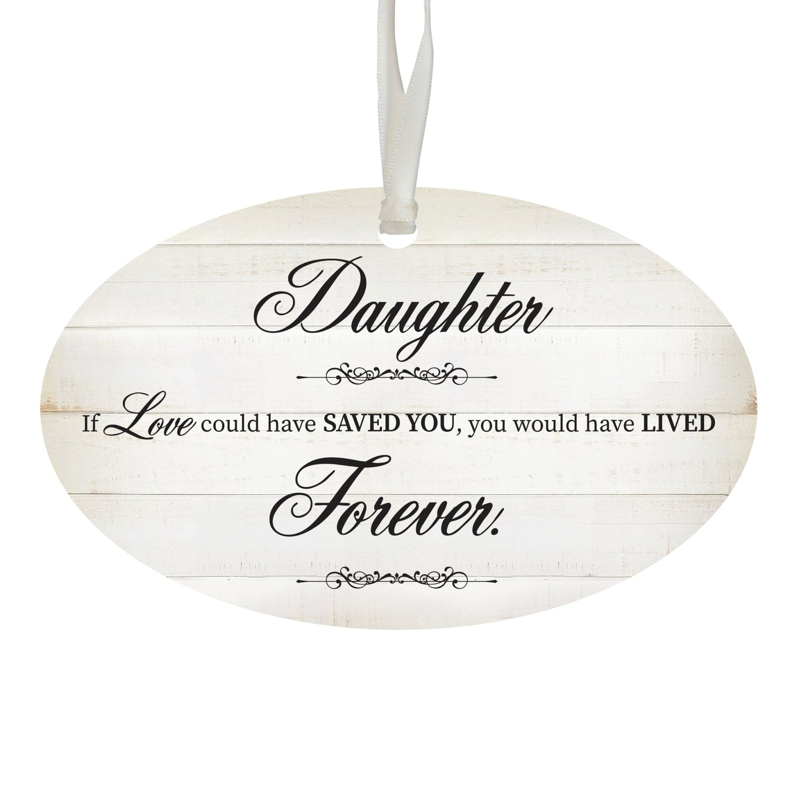 Hanging Memorial Bereavement Ornament for Loss of Loved One - If Love Could - LifeSong Milestones