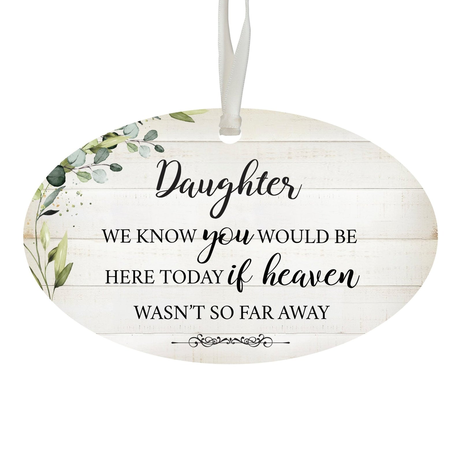 Hanging Memorial Bereavement Ornament for Loss of Loved One - We Know You Would - LifeSong Milestones