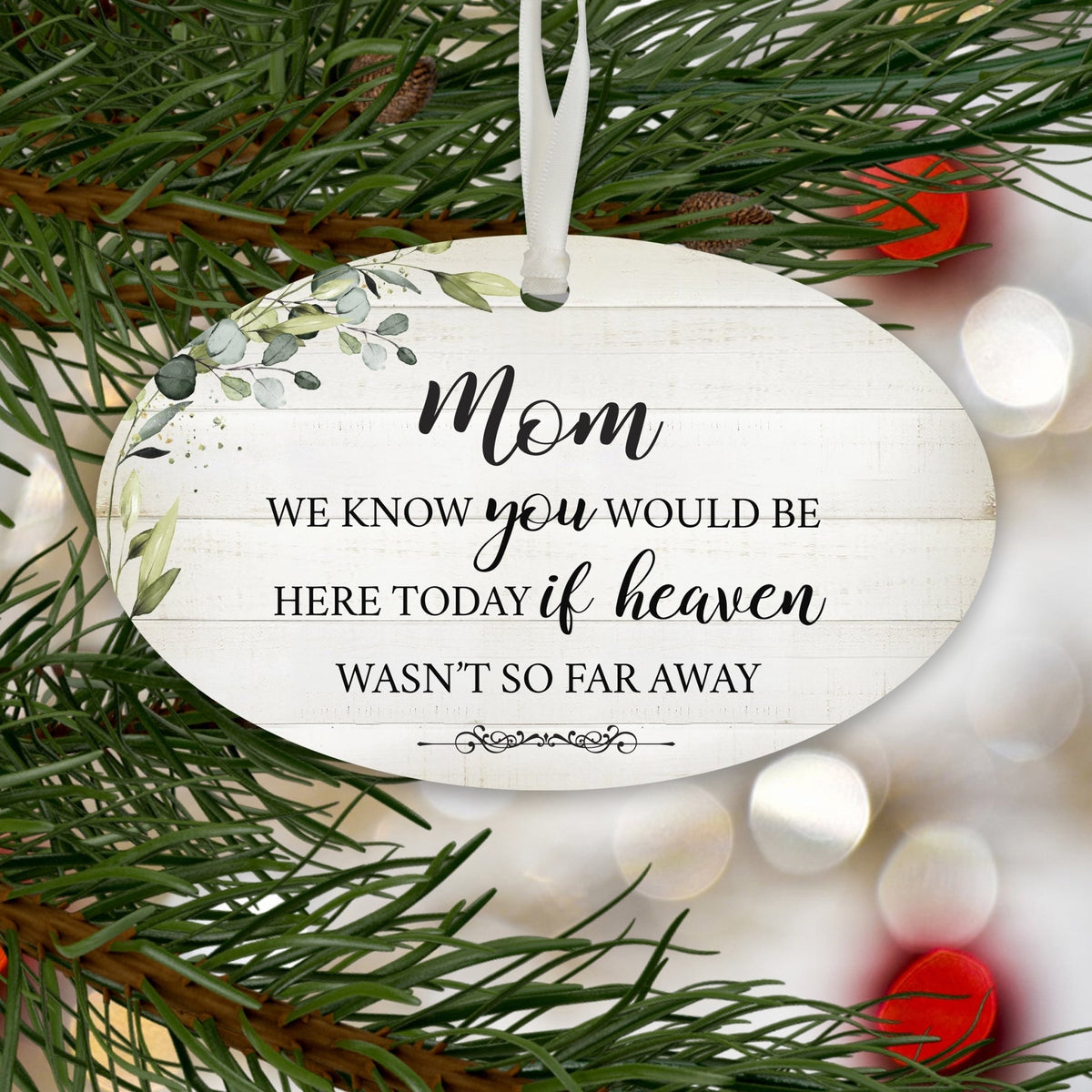 Hanging Memorial Bereavement Ornament for Loss of Loved One - We Know You Would - LifeSong Milestones