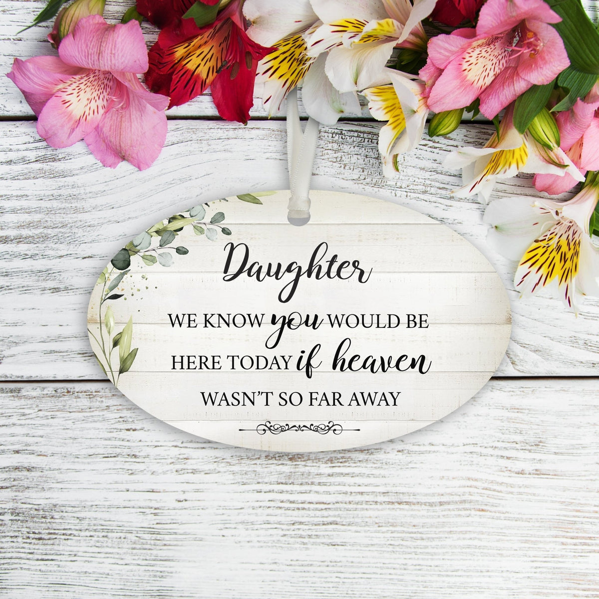 Hanging Memorial Bereavement Ornament for Loss of Loved One - We Know You Would - LifeSong Milestones