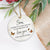 Hanging Memorial Ceramic Ornament for Loss of Loved One - I Carried You Every - LifeSong Milestones