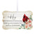 Memorial decorations in the form of elegant scalloped ornaments, perfect for remembering your loved one.
