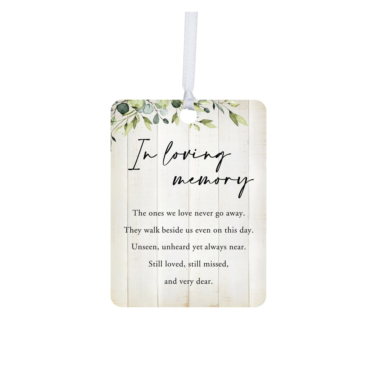 Hanging Memorial Vertical Ornament for Loss of Loved One - LifeSong Milestones