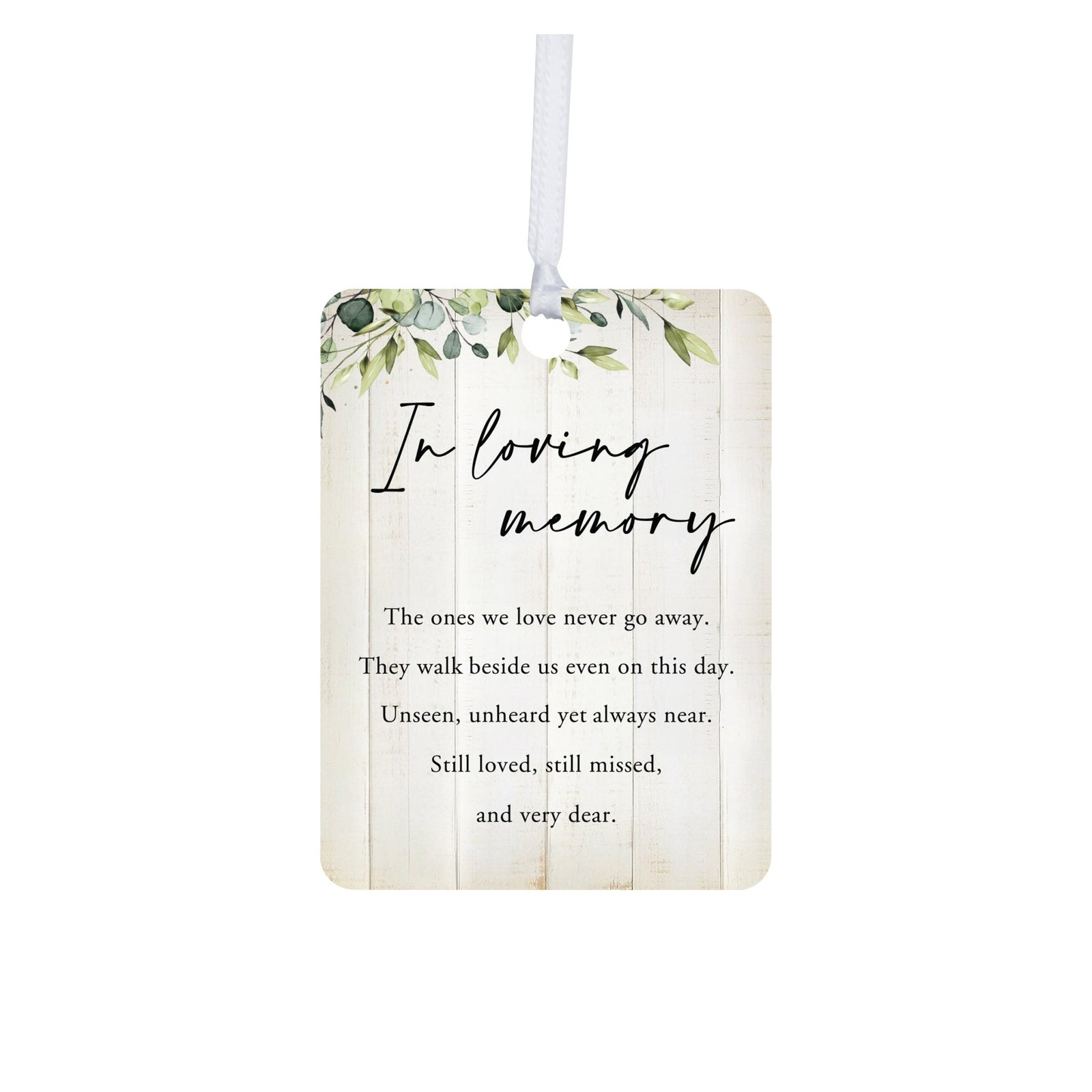 Hanging Memorial Vertical Ornament for Loss of Loved One - LifeSong Milestones