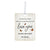 Hanging Memorial Vertical Ornament for Loss of Loved One - I Carried You Every - LifeSong Milestones