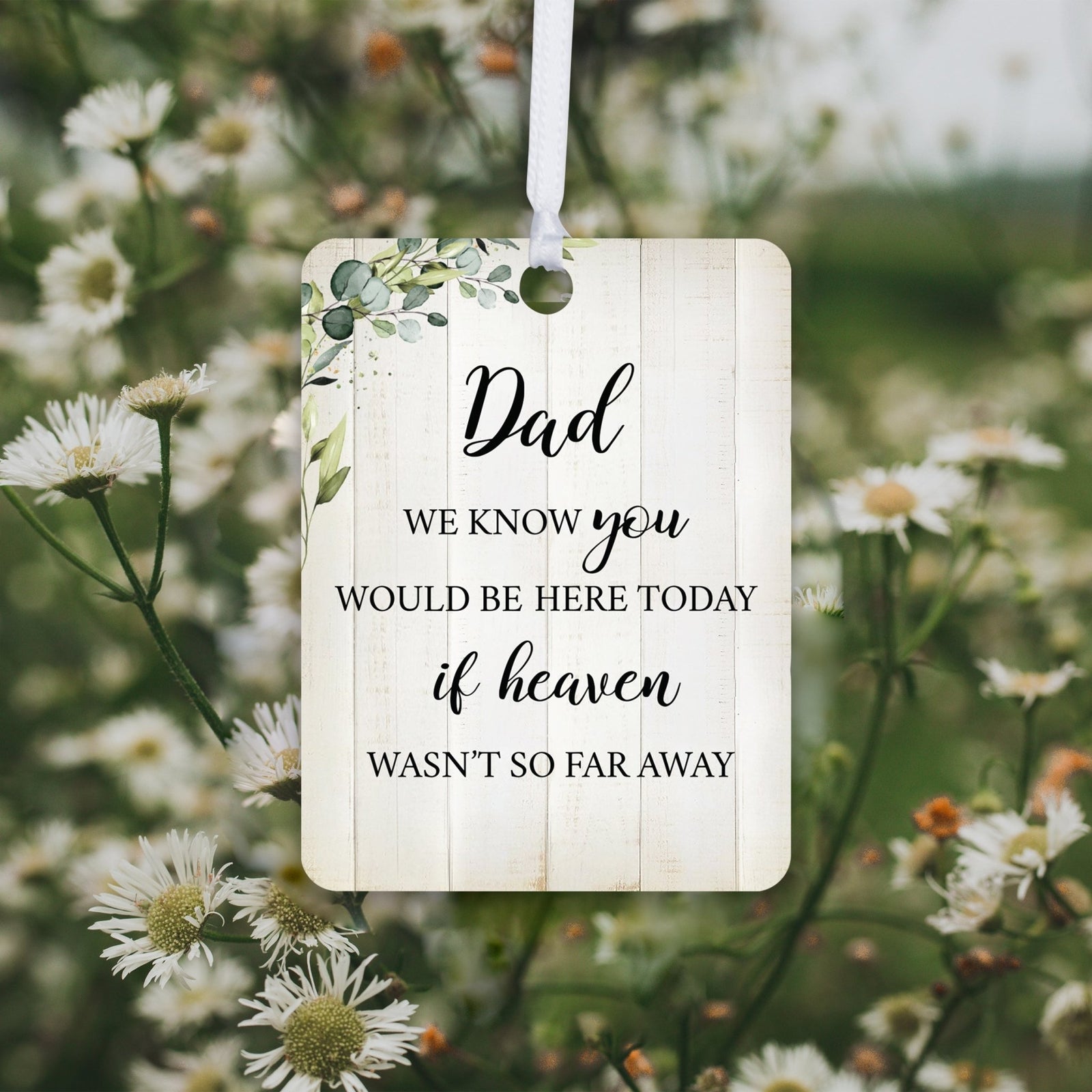 Hanging Memorial Vertical Ornament for Loss of Loved One - We Know You Would - LifeSong Milestones