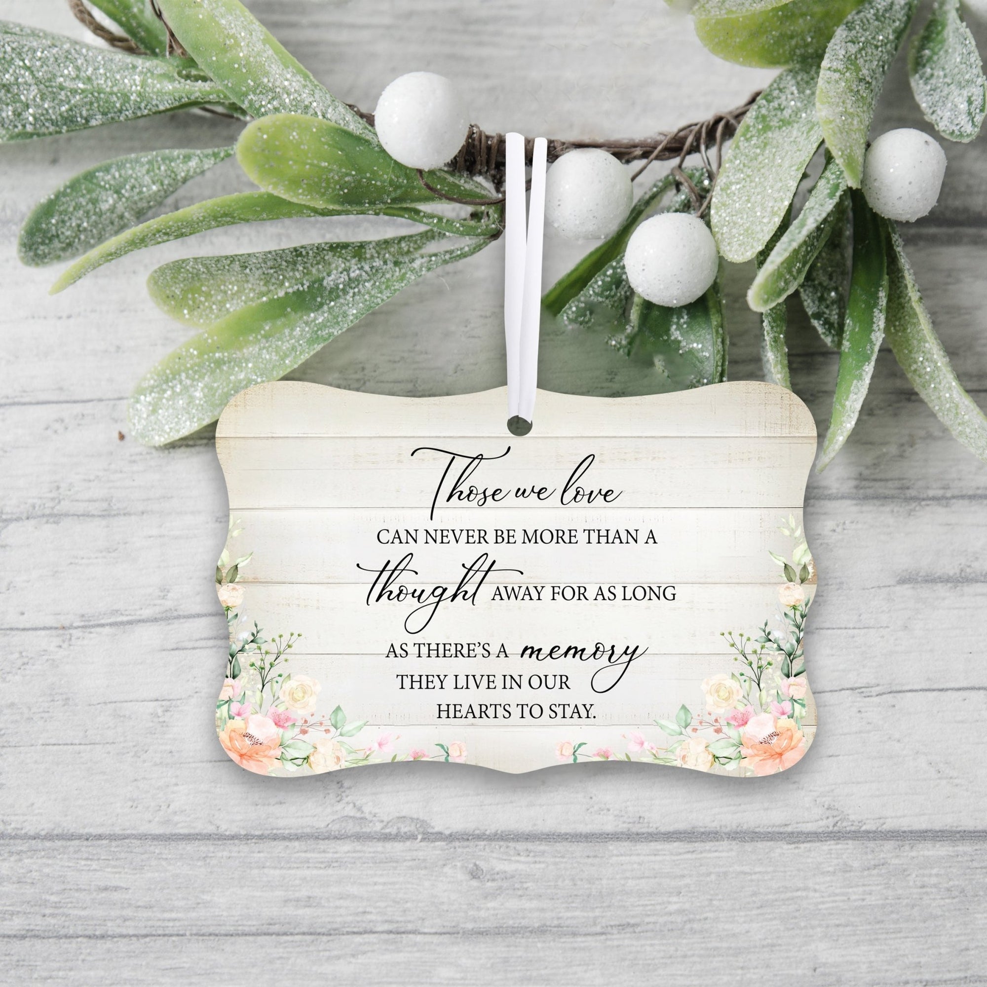 Comforting Memorial Gifts for Loss of Loved One: Lifesong Milestones Ornament.