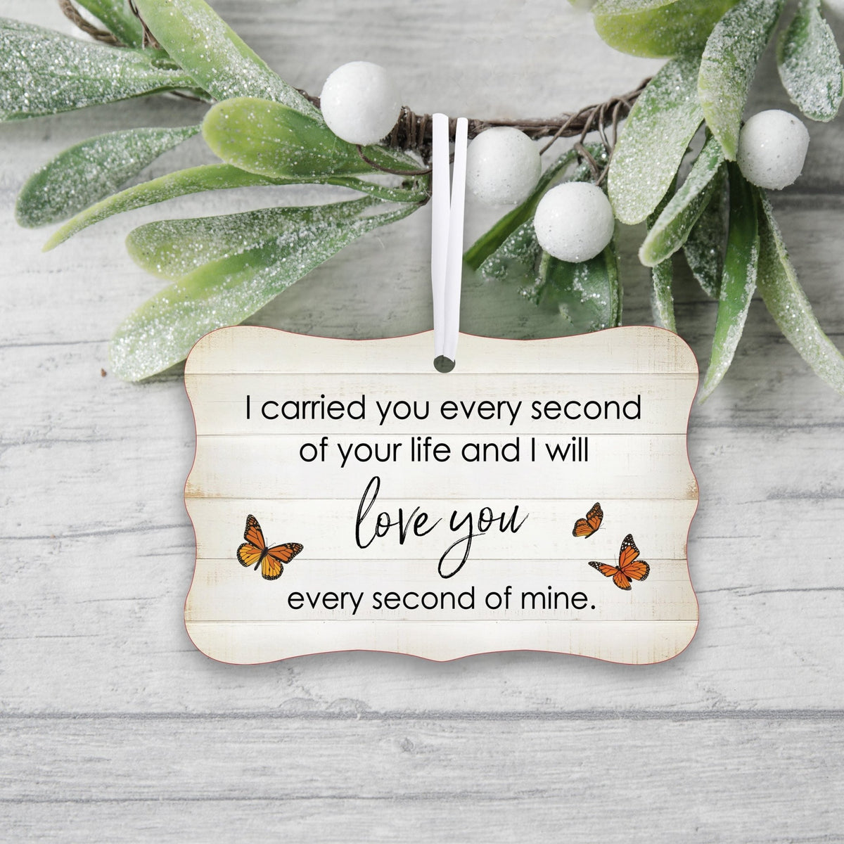 Beautiful memorial ornament with a comforting message – a cherished keepsake for those in grief