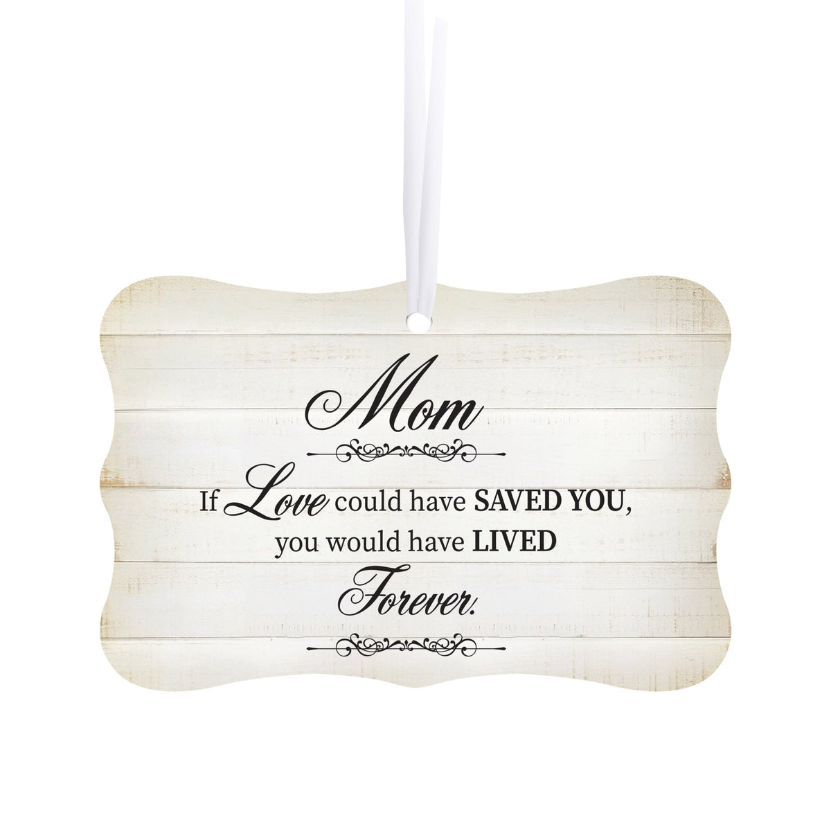 Memorial ornament to keep the memory of your loved one alive – a meaningful gift for bereaved hearts.