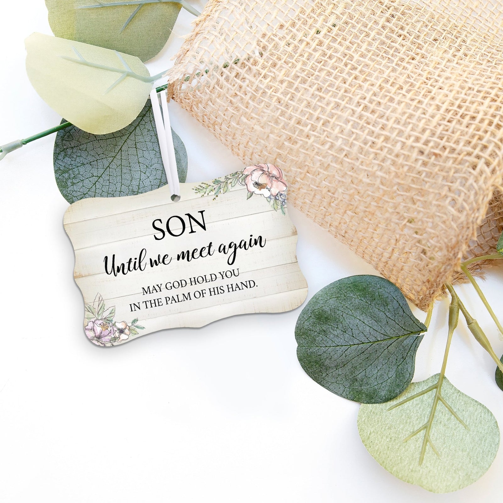 Comforting Memorial Gifts for Loss of Loved One: Lifesong Milestones Ornament.