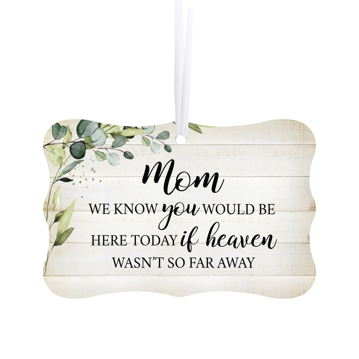 Memorial ornament to keep the memory of your loved one alive – a meaningful gift for bereaved hearts.