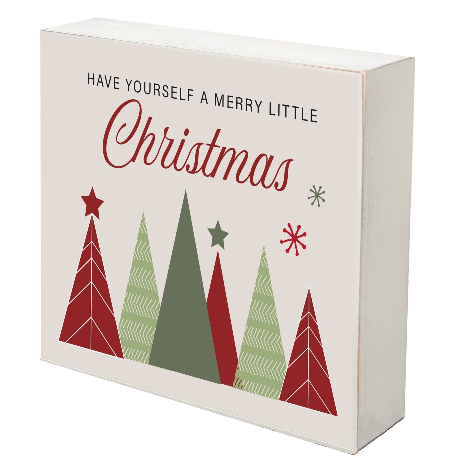 Holiday Shadow Box Shelf Décor - Have Yourself A Merry Christmas - LifeSong Milestones