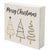 Holiday Shadow Box Shelf Décor - Merry Christmas - LifeSong Milestones