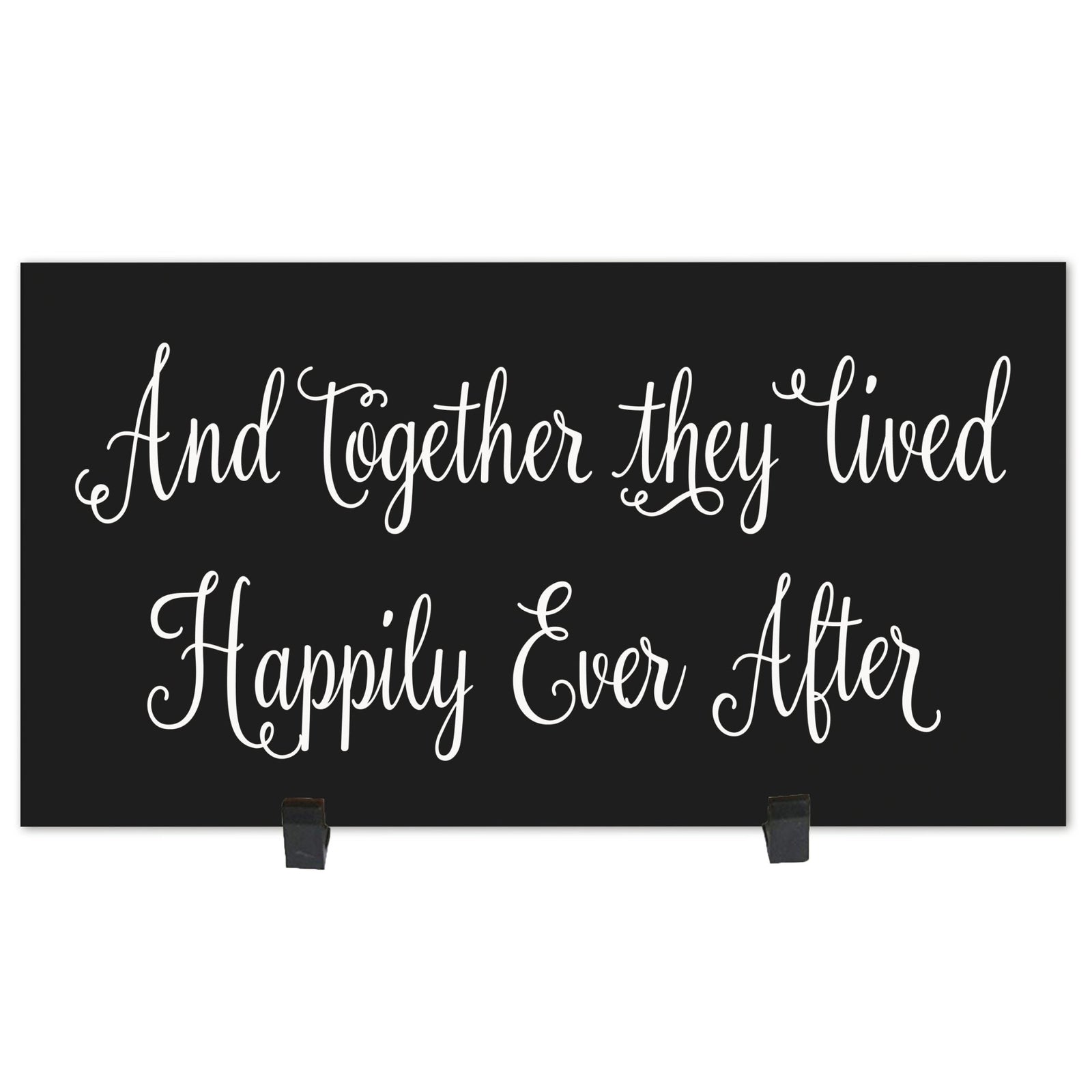 Home and Family Plaques Wall Home Decor - And Together - LifeSong Milestones