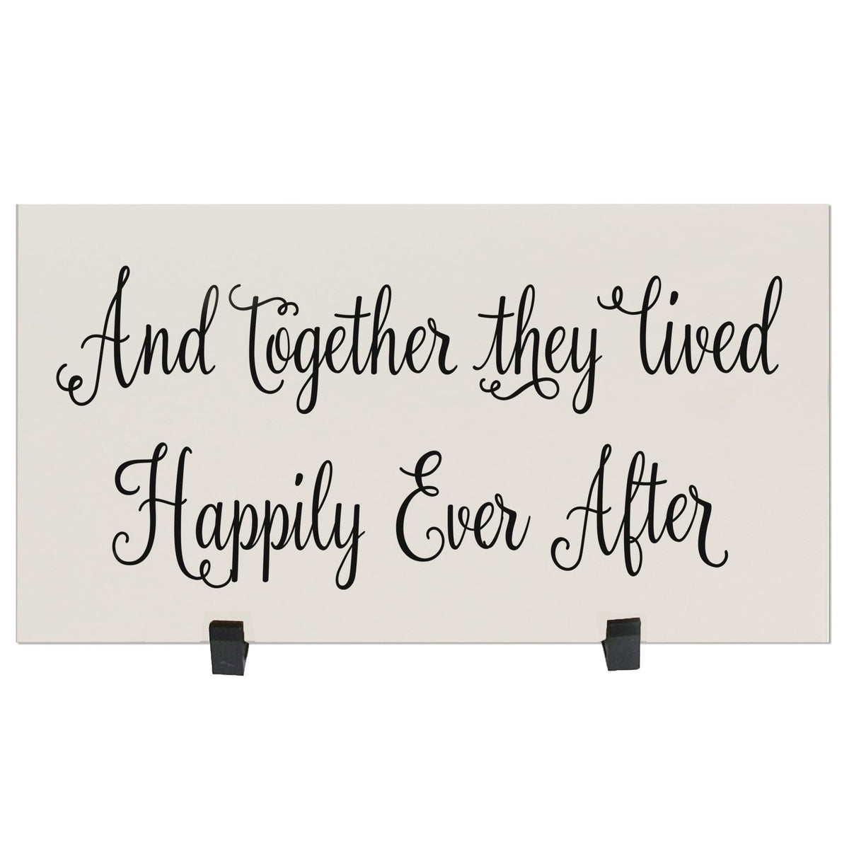 Home and Family Plaques Wall Home Decor - And Together - LifeSong Milestones