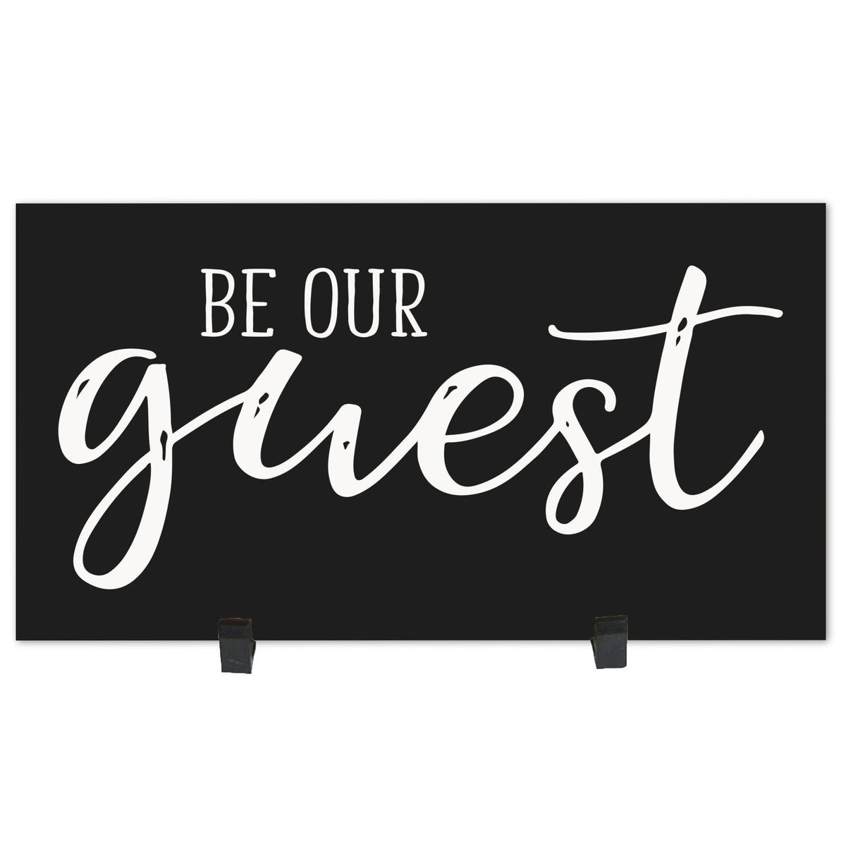 Home and Family Plaques Wall Home Decor - Be Our Guest - LifeSong Milestones