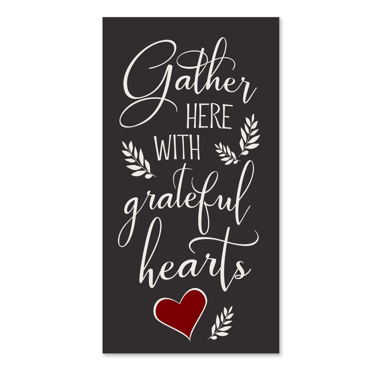 Home and Family Plaques Wall Home Decor - Gather Here - LifeSong Milestones