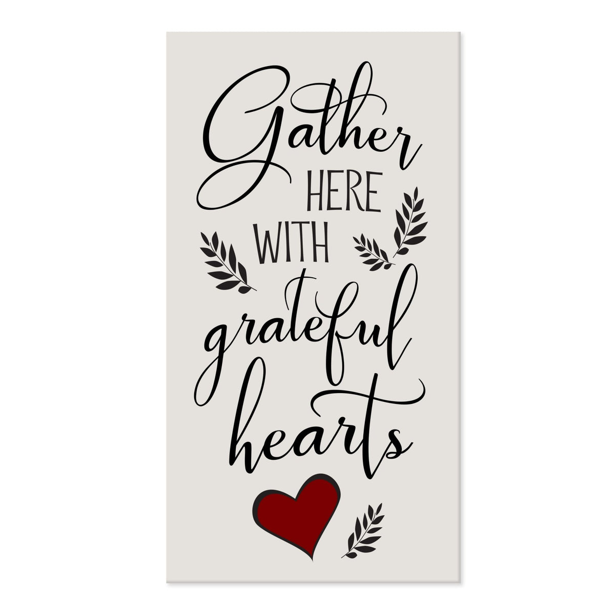 Home and Family Plaques Wall Home Decor - Gather Here - LifeSong Milestones