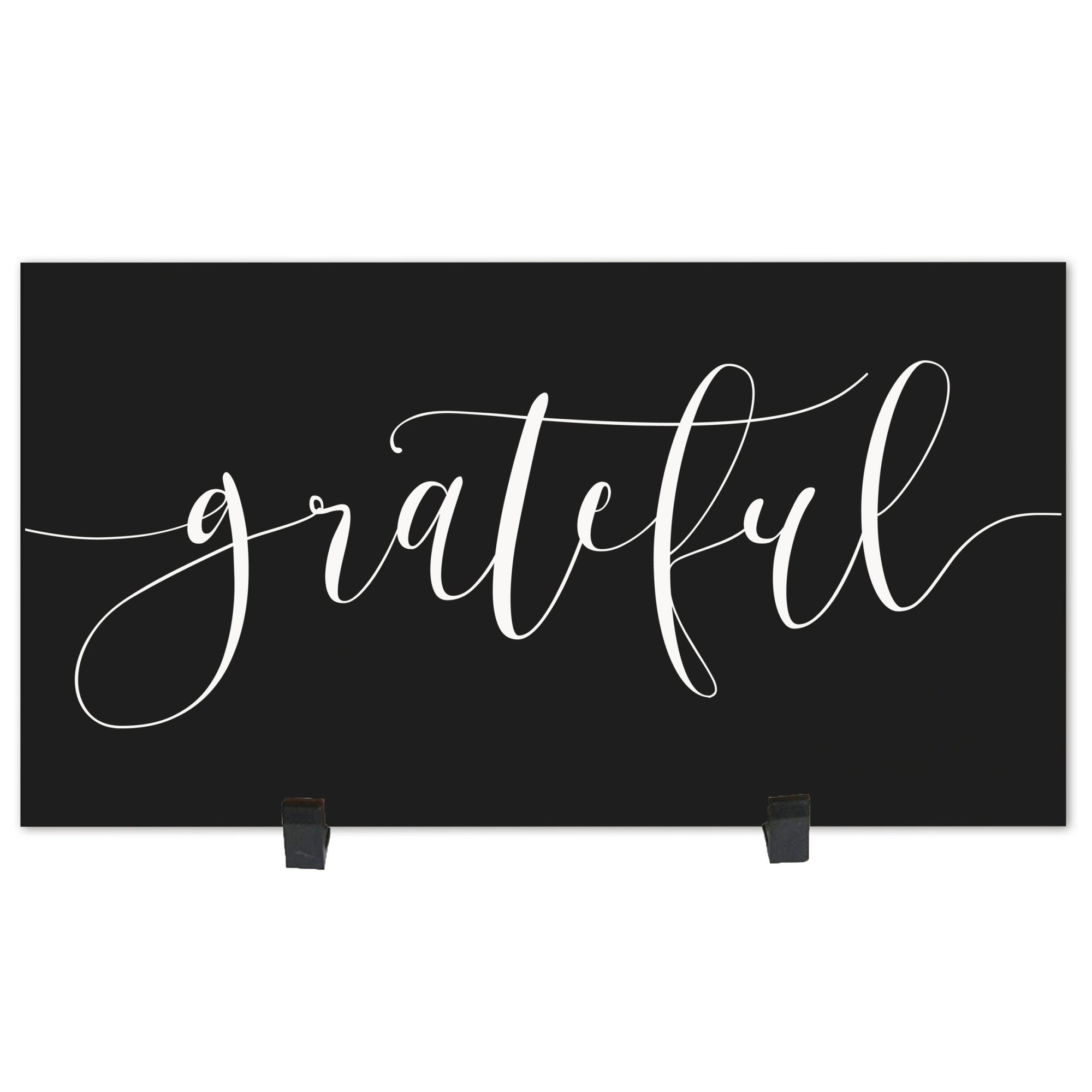 Home and Family Plaques Wall Home Decor - Grateful - LifeSong Milestones