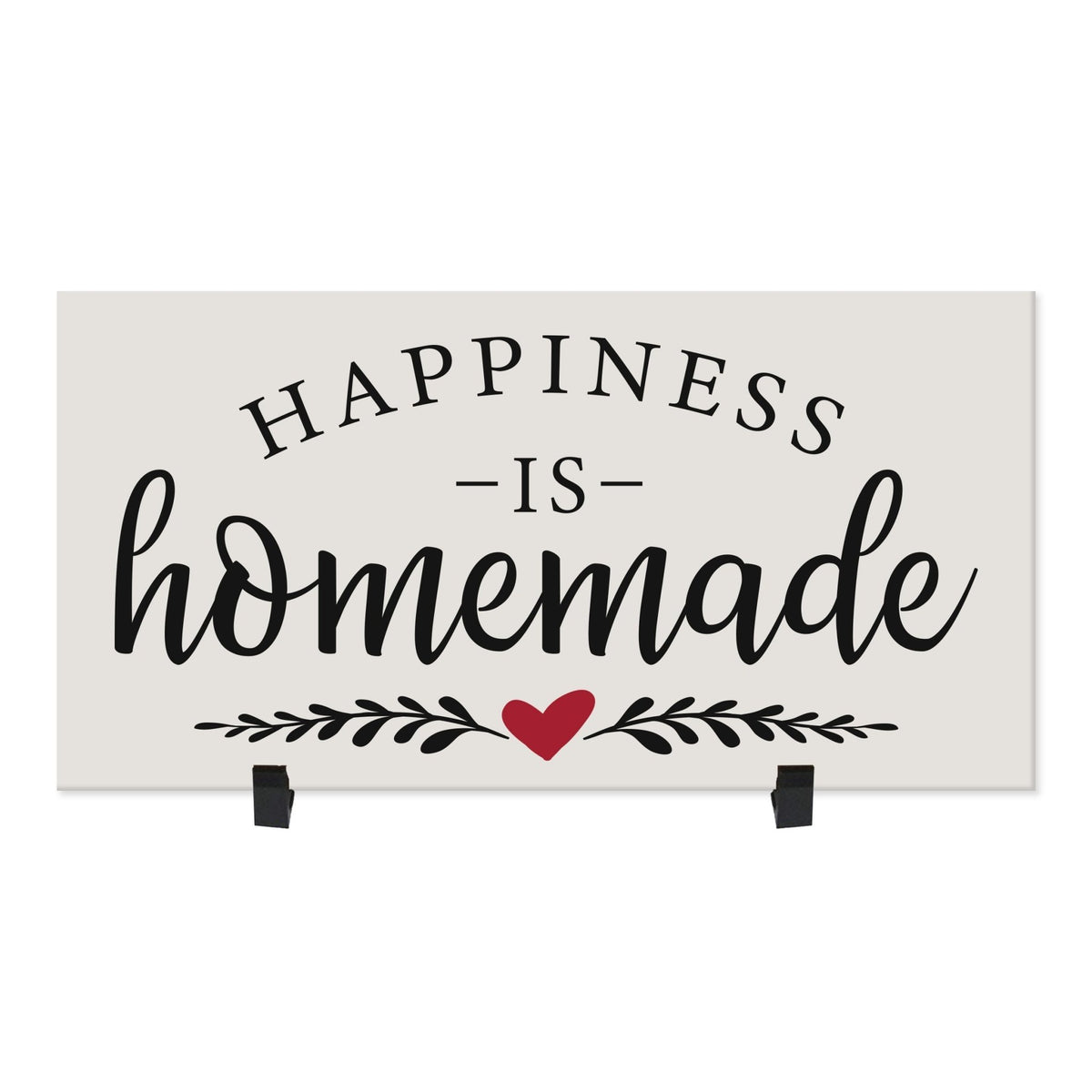 Home and Family Plaques Wall Home Decor - Happiness Is Homemade - LifeSong Milestones