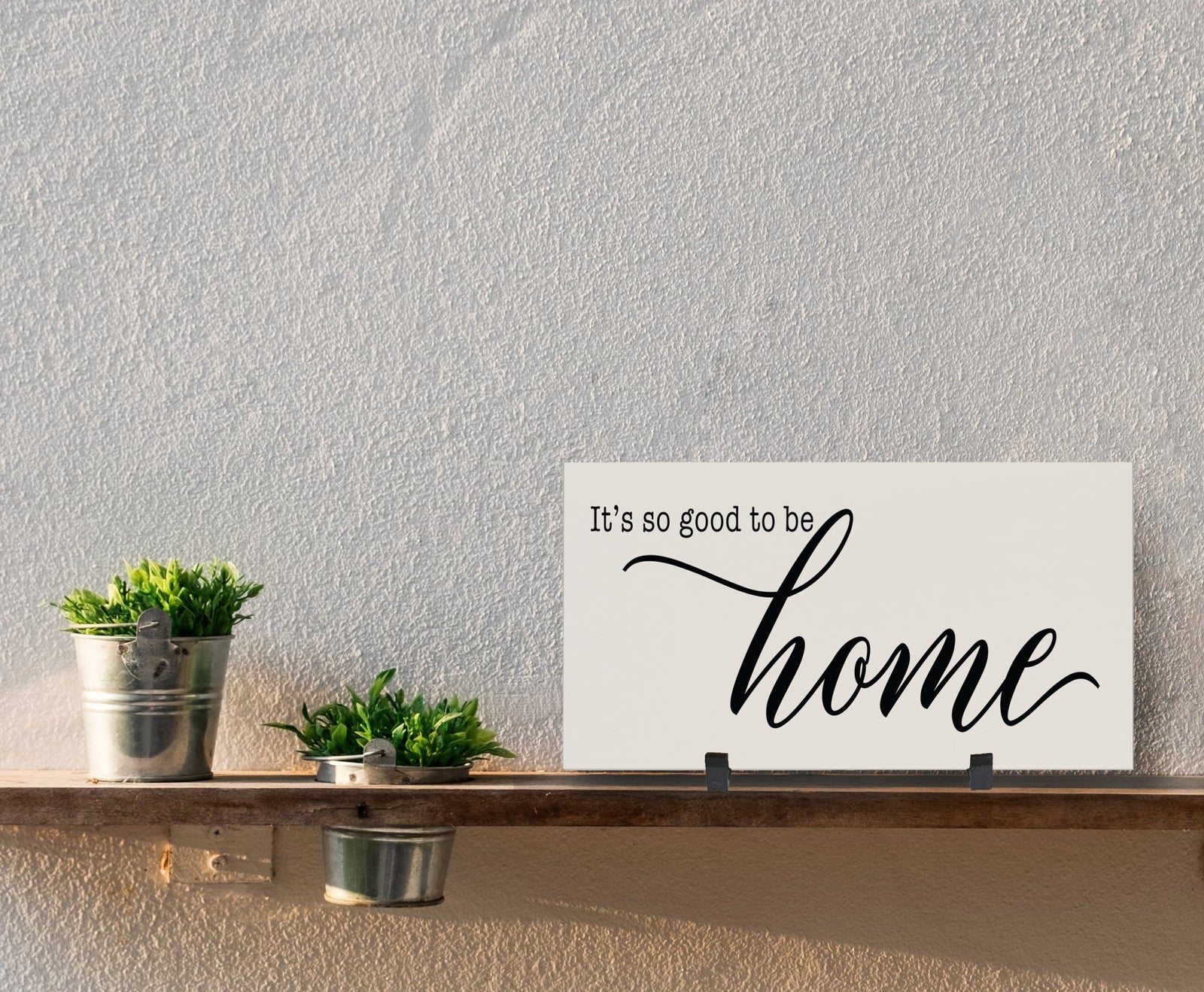 Home and Family Plaques Wall Home Decor - It’s So Good - LifeSong Milestones